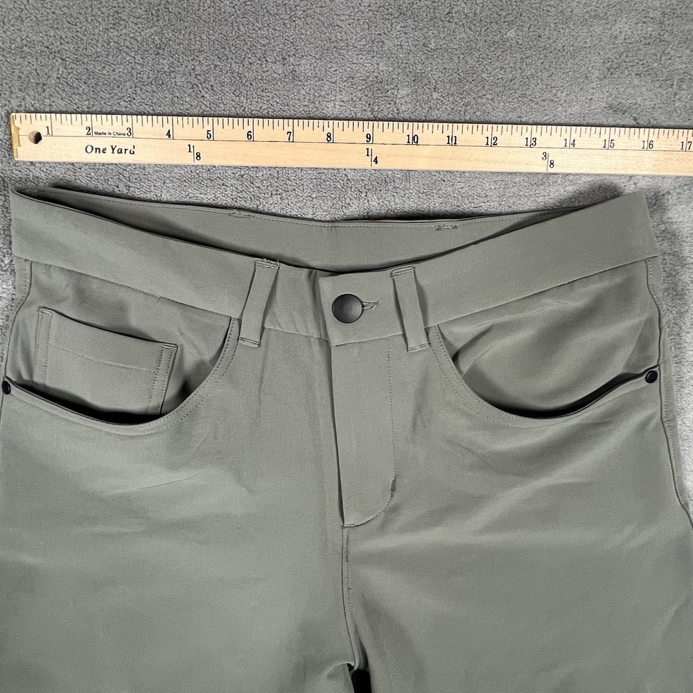 Panama Jack Pants Mens 32X32 Green Chinos Performance Tech Stretch Straight Leg - Picture 6 of 9